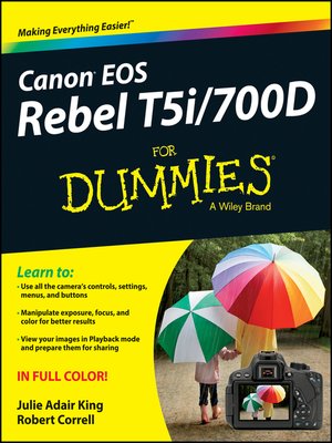 Canon EOS Rebel T5i/700D For Dummies - ebook